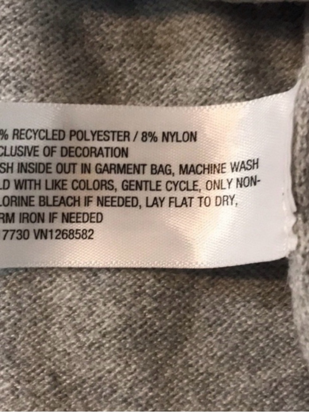 Wild Fable Embroidered Rosette Gray Button Down Soft Cardigan XXL | NWT - Picture 9 of 9